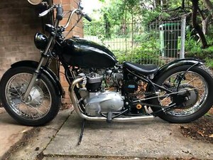 1966 Triumph 650 Trophy Bobber | Motorcycles | Gumtree ...