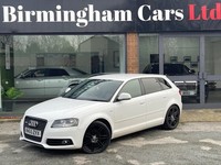2010 Audi A3 2.0 TFSI S line Sportback Euro 5 5dr HATCHBACK Petrol Manual