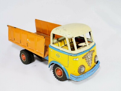GAMA Camion moteur à friction benne basculante en métal 26 cm 