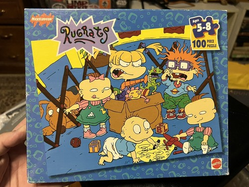 Nicklelodeon Rugrats Gilded 500個限定 Rugrats metal lunch box with 500 piece | Depop