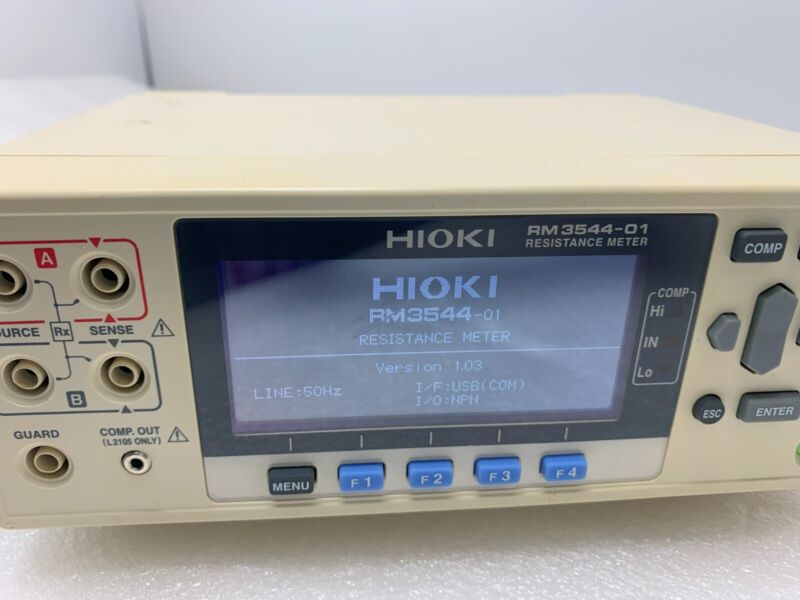 Hioki Rm3544-01 Resistance Meter