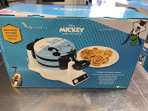 キッチン家電 Disney Mickey Double Flip Waffle Maker Disney Mickey and Minnie Double Flip Waffle Maker