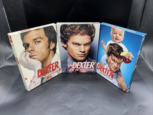 Dexter TV Series Seasons 1 3 4 Complete DVD Sets Lot | eBay