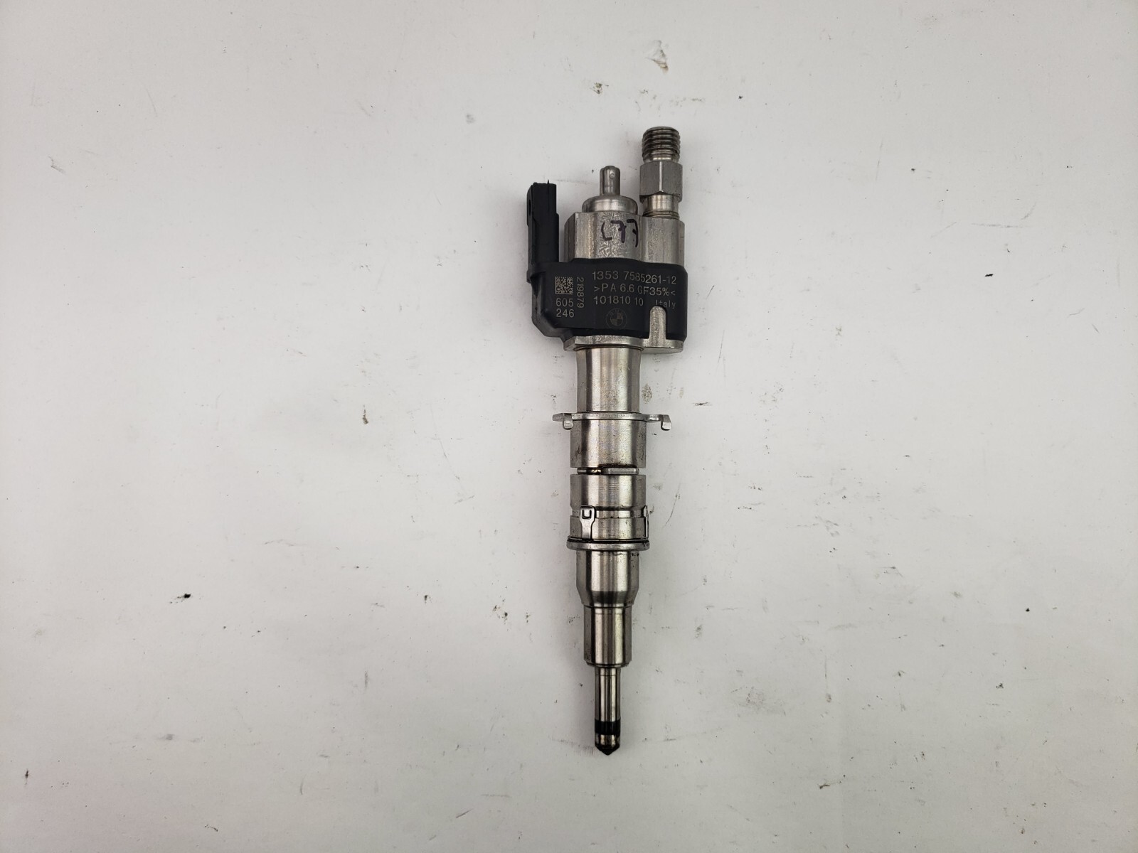 BMW 335 2008 E90 TURBO ENGINE HIGH PRESSURE 1 FUEL INJECTOR