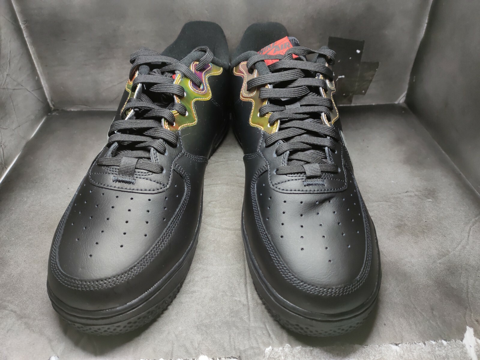 Nike Air Force 1 React Black Glow 
