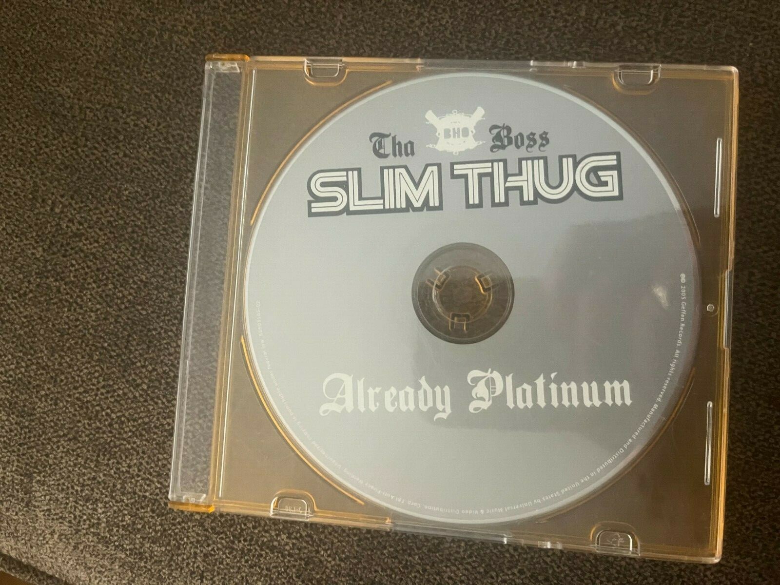 Already Platinum [PA] by Slim Thug (CD, Jul-2005, Geffen) NO
