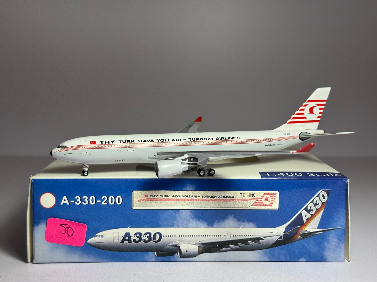 航空機・ヘリコプター AeroClassics 1/400 Turkish Airlines A330 Aeroclassics 1:400 Turkish Airlines Airbus A330-200 TC-JNC