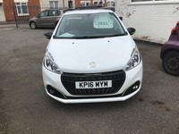 2016 Peugeot 208 1.2 PureTech XS-Lime 5dr HATCHBACK Petrol Manual