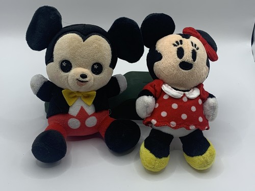 Mickey Mouse And Minnie Plush 5” No Tags Mickey From Disney