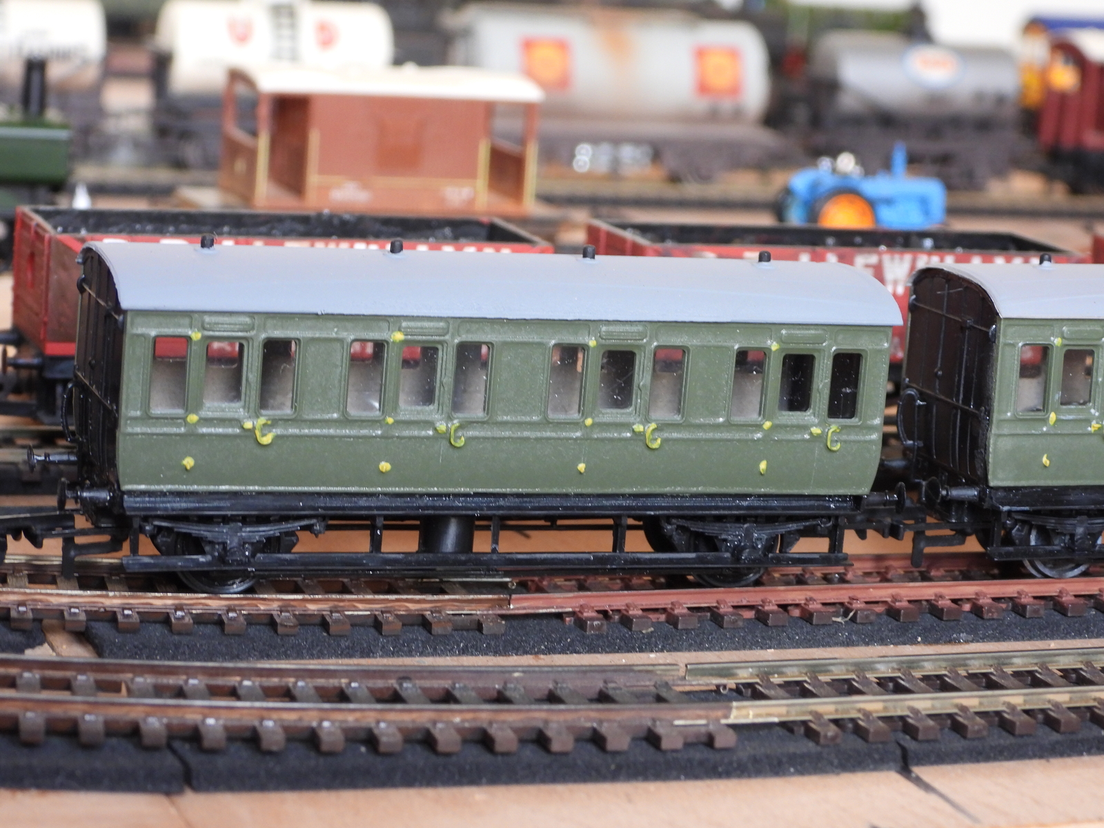 OO coach kit - GWR 4 Wheel (composite) 1890-1902 - Ratio 612