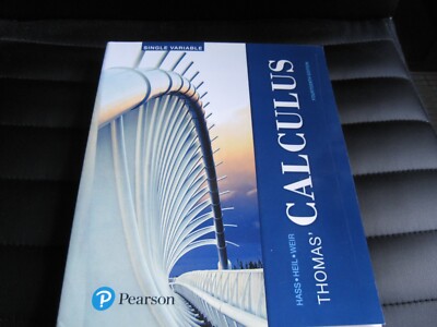 THOMAS' CALCULUS SINGLE VARIABLE - HASS HEIL WEIR - 14th US EDITION NEW 2018