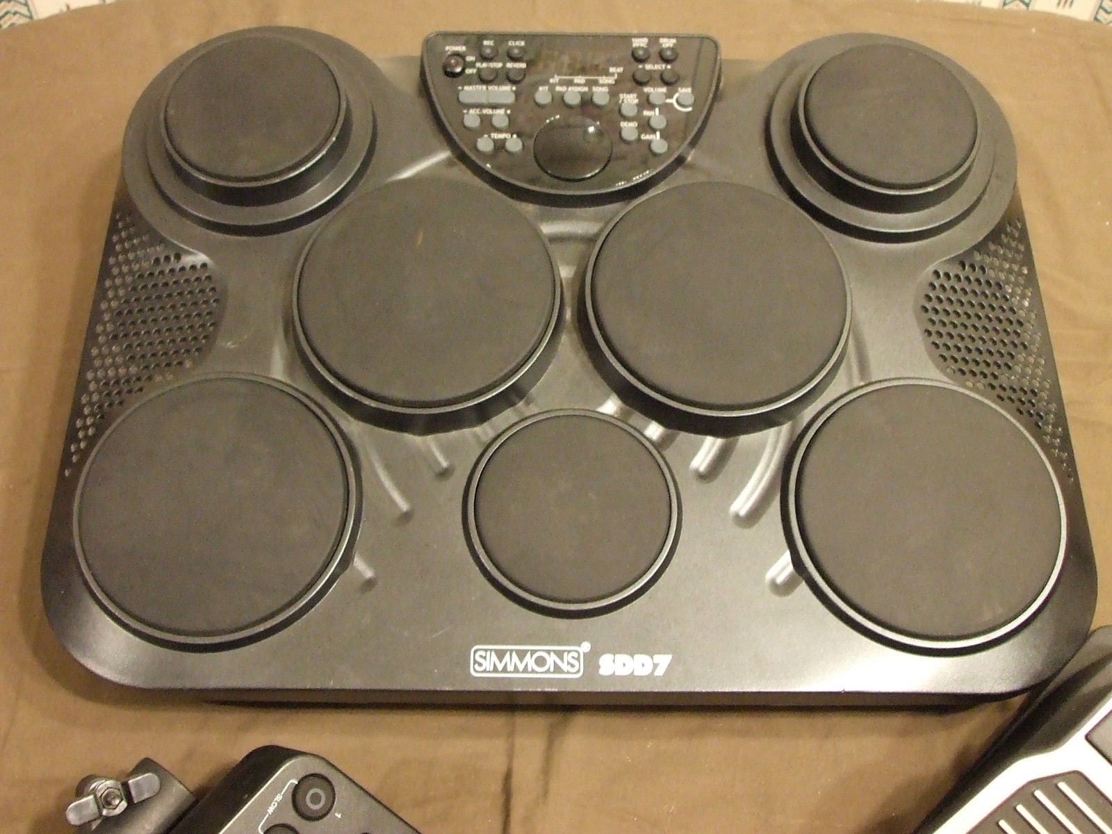 Alesis DM Lite Drum Module w/Kick Pedal and Simmons SDD7 Digital Drum System