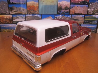 RC 4WD Blazer Finished Body set, Trailfinder 2, vintage tamiya