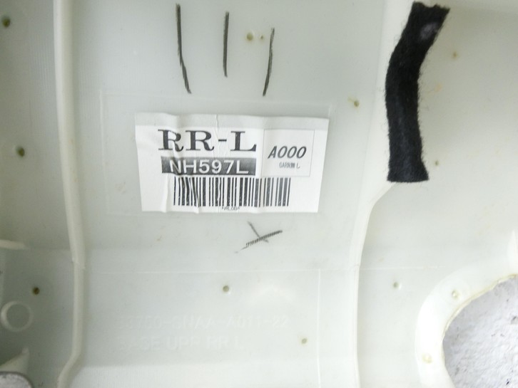 Honda Civic VIII Hybrid 07-10 Lim Türverkleidung Türpappe Links Hinten  - Bild 5