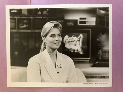 Kim Alexis 1988 , original vintage press headshot photo