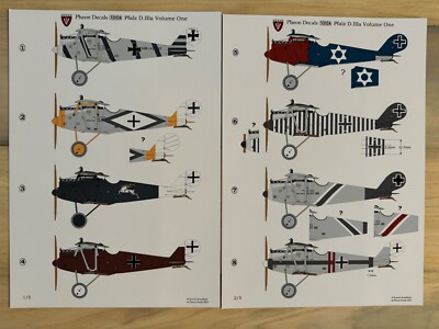 1/32 Pheon Decals Pfalz D.IIIa Volume One #32024
