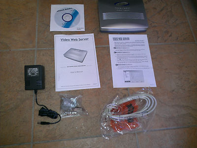 AVTech AVC732 Video Server 2 Ports FOR Security Surveillance IP Web Camera A2