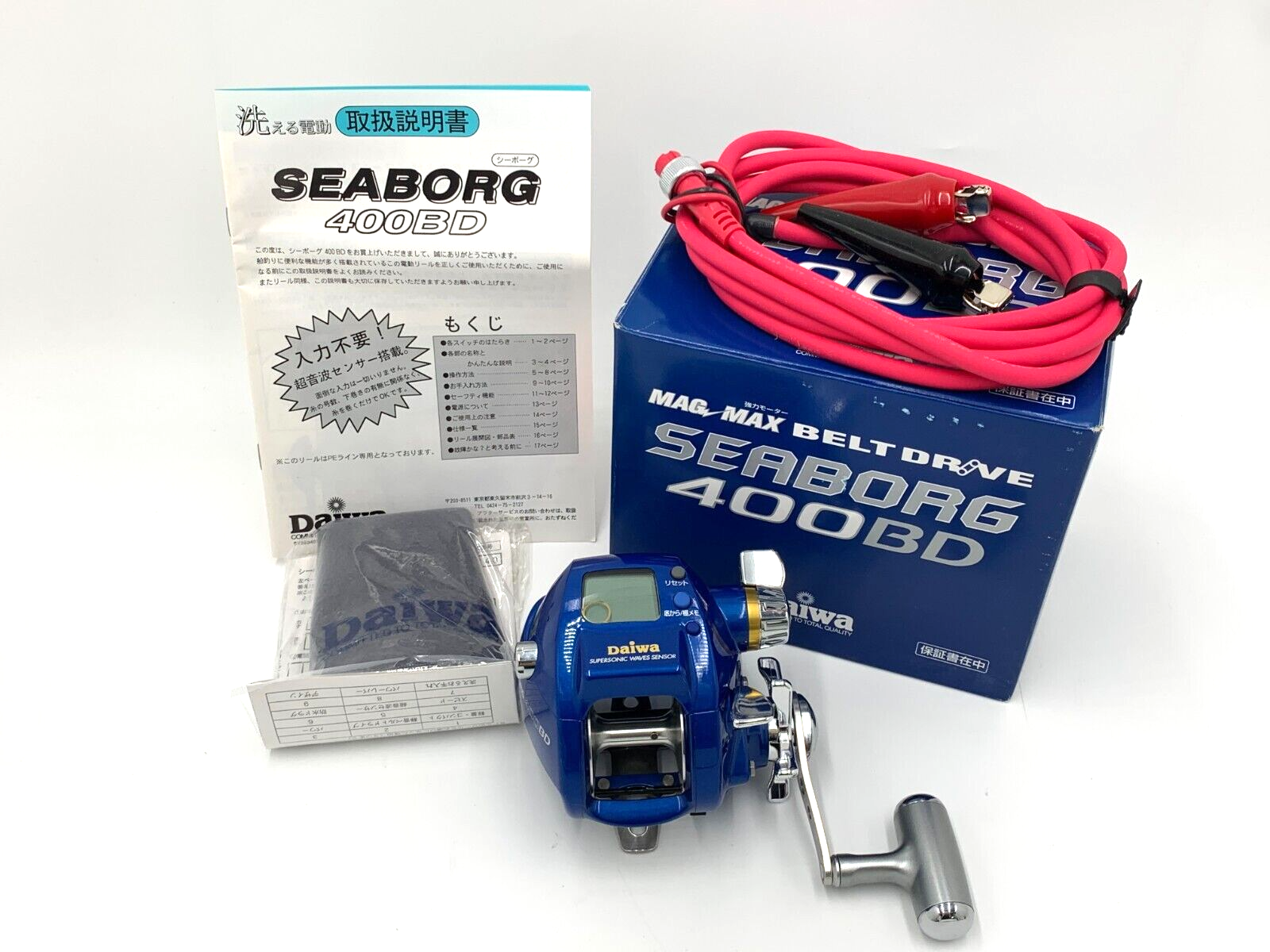 DAIWA SEABORG 400BDe 新品 Daiwa 23 SEABORG G400J G-400-J Right Electric Reel