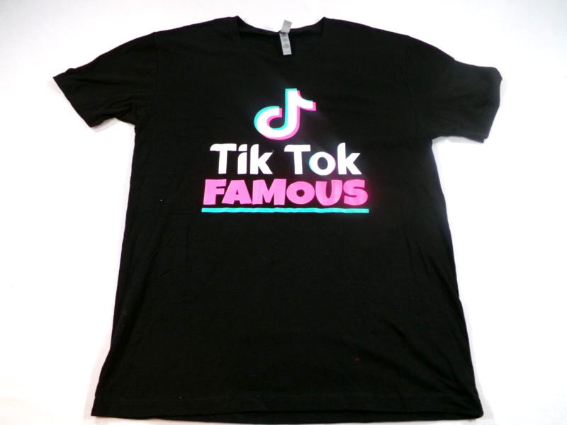 T-SHIRT TIK TOK SIZE- L GET NOTICED WITH THIS AWSOME