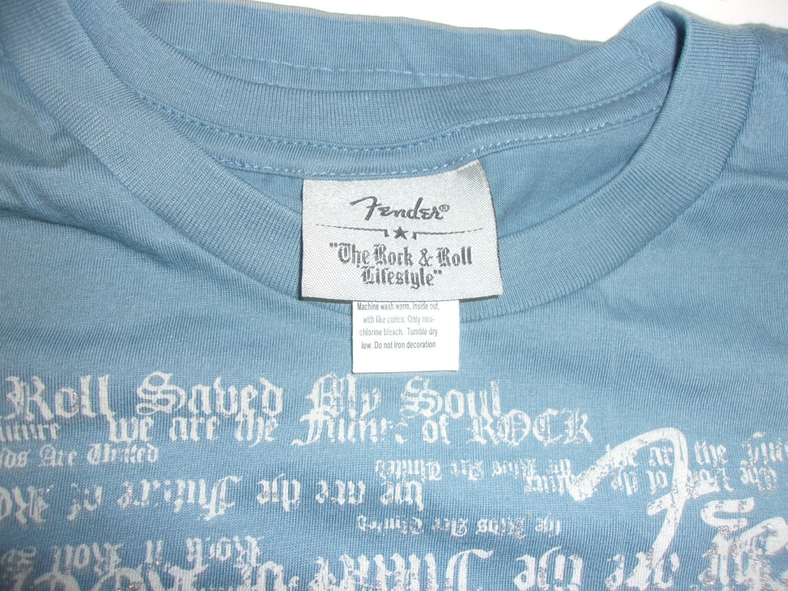 FENDER GUITAR T SHIRT XL 
