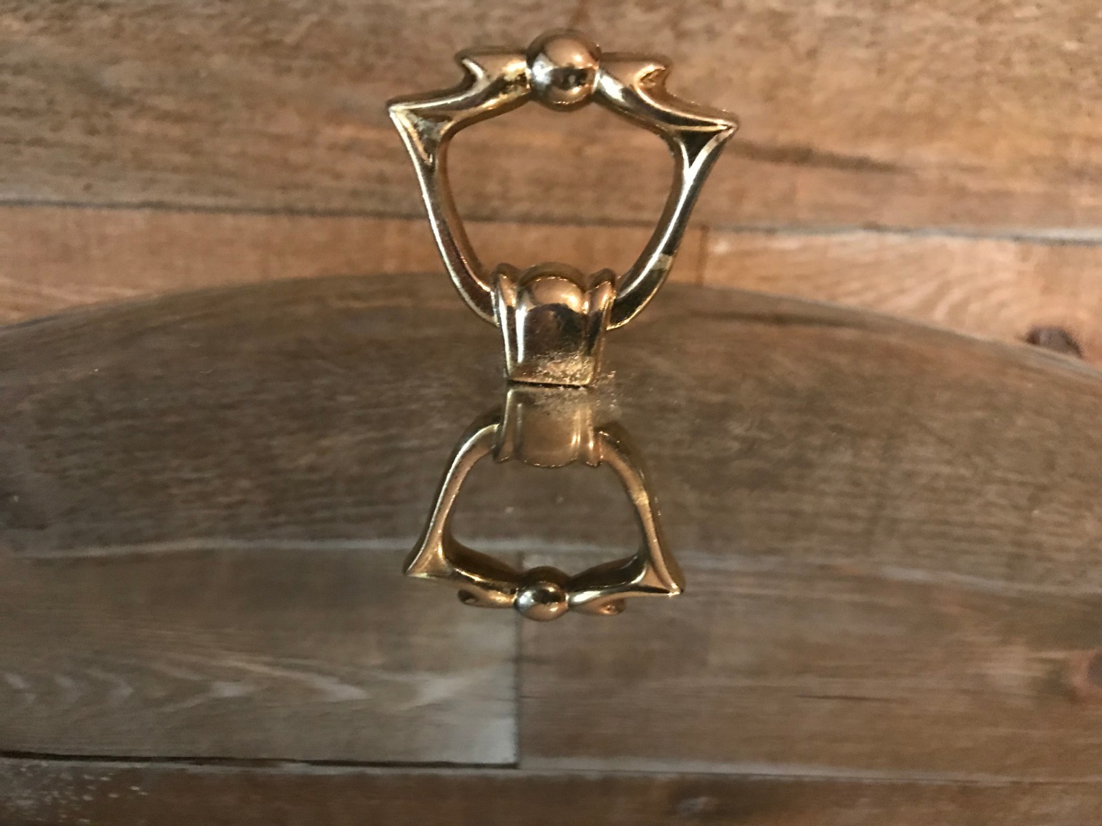 Vintage Cake Display Holder Silver Cover with Glass Sunflower Plate