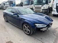 2018 AUDI A5 2.0 TFSI QUATTRO S LINE 5dr S TRONIC PETROL DAMAGED SALVAGE