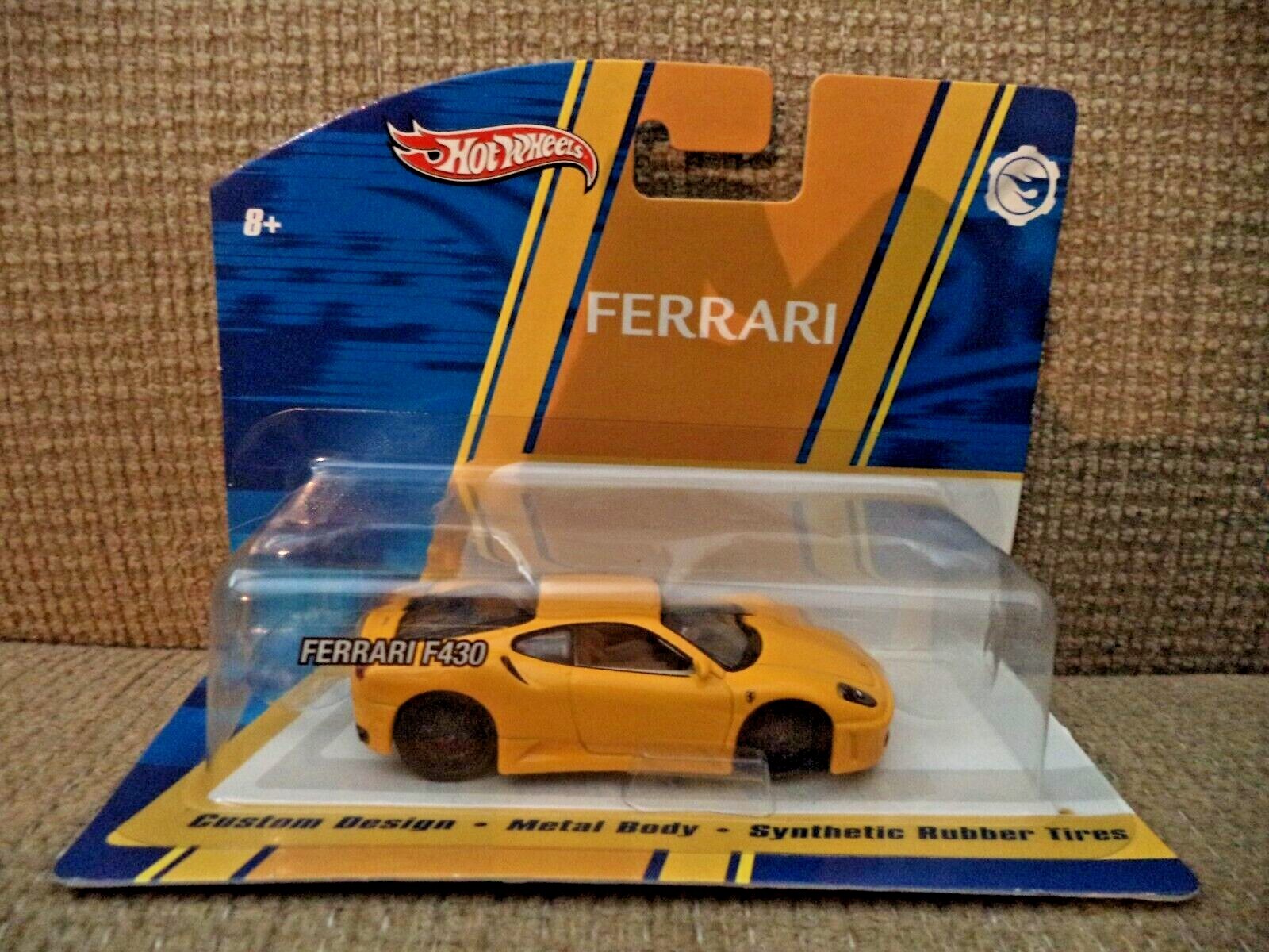 ホットウィール、フェラーリ 430 スクーデリア（黄） ミニカー Hot Wheels Ferrari 430 Scuderia yellow Hot Wheels