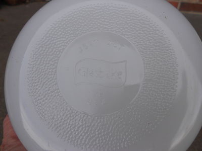 Glasbake Casserole Dish with Handles Brown Flower Pennsylvania Dutch  1Qt USA