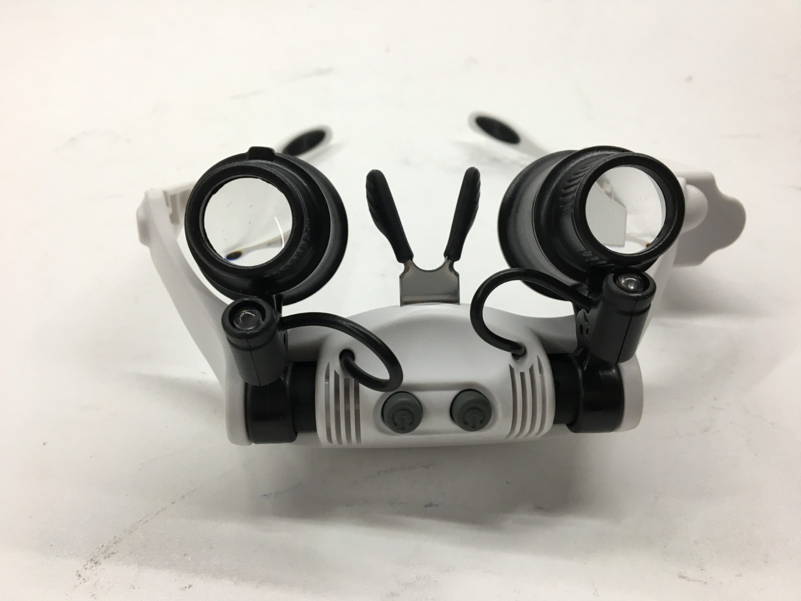 Repair Magnifier LED Glasses Lens Watch Loupe Light Eye 10x 15x 20x 25x