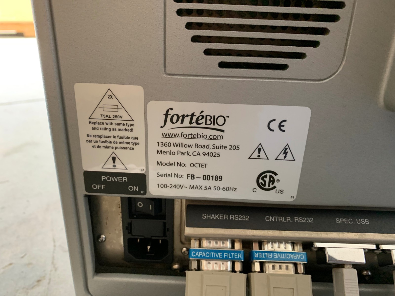 Forte Bio Octet Q Bio-Layer Interferometry Analyzer