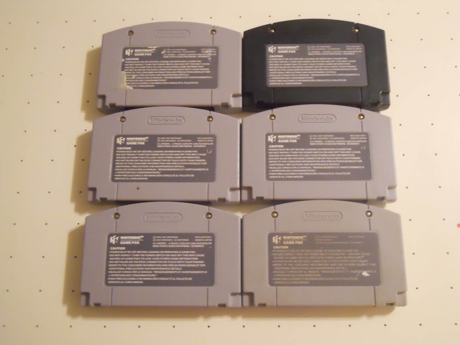 Nintendo N64 game lot - set of 6 - Gex 3, Mickey's Speedway + more -Tested/Works