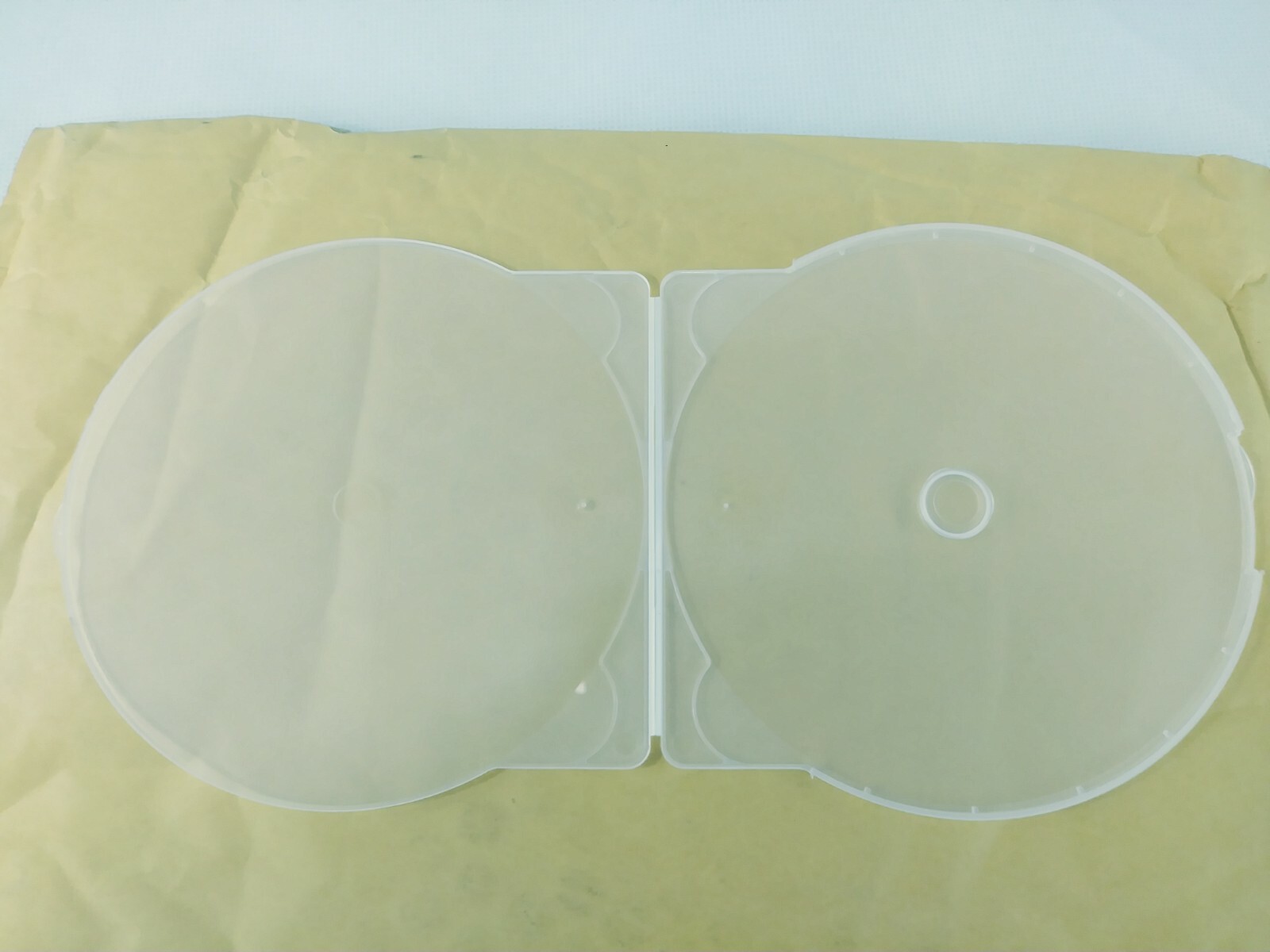 200 NEW Clear Poly Clam Shell CD DVD Cases 120mm....200 in case