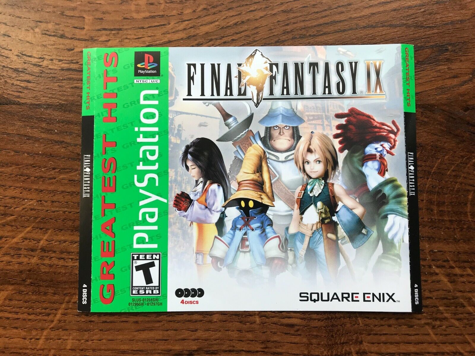Final Fantasy IX 9 FF9 FFIX FF PS1 Playstation 1 PS One Final Fantasy IX 9 FF9 FFIX FF PS1 Playstation 1 PS One