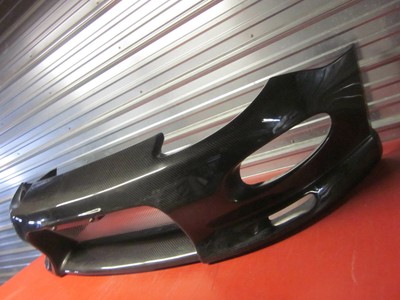 Carbon Fiber Kservice Style Front Bumper for a 94-00 Mitsubishi FTO 2DR