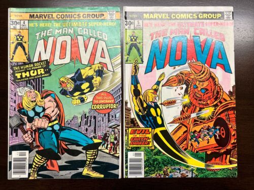::The Man Called Nova COMPLETE RUN Original Series Marvel Comics #1-25