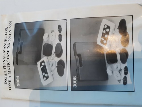 TAMEXX TENS AND SENS UNIT Case COMPLETE MODEL TM3004 Muscle Stimulator