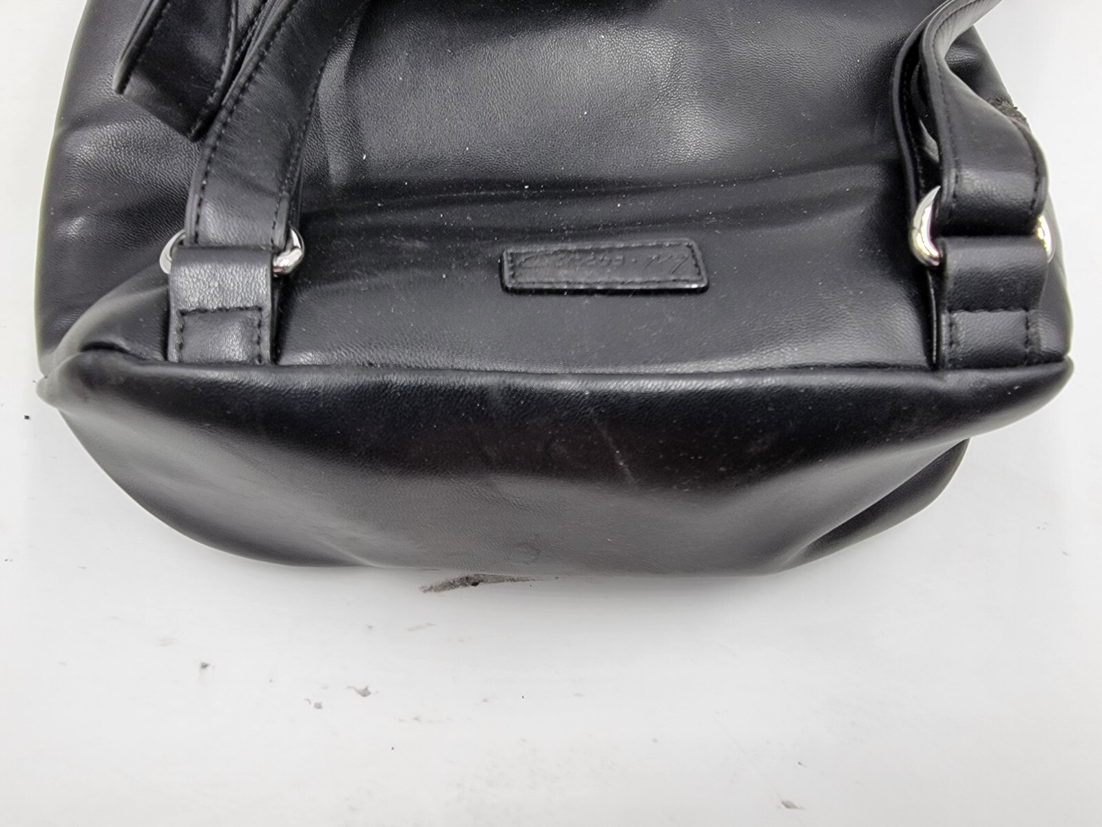 Circus by Sam Edelman Carmen Quilted Faux Leather Backpack Women's Black Solid - Picture 10 of 12