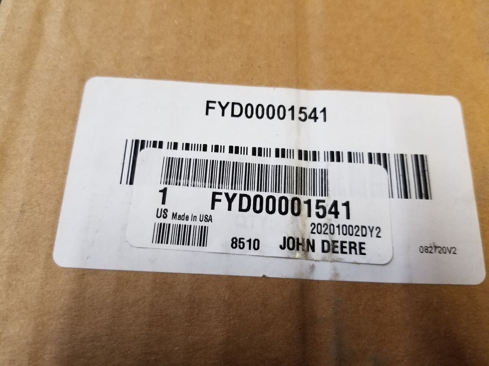 FYD00001541 JOHN DEERE FILTER - Picture 2 of 4