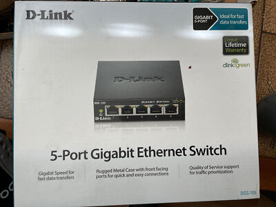 D-Link DGS (DGS-105) 5-Port External Switch