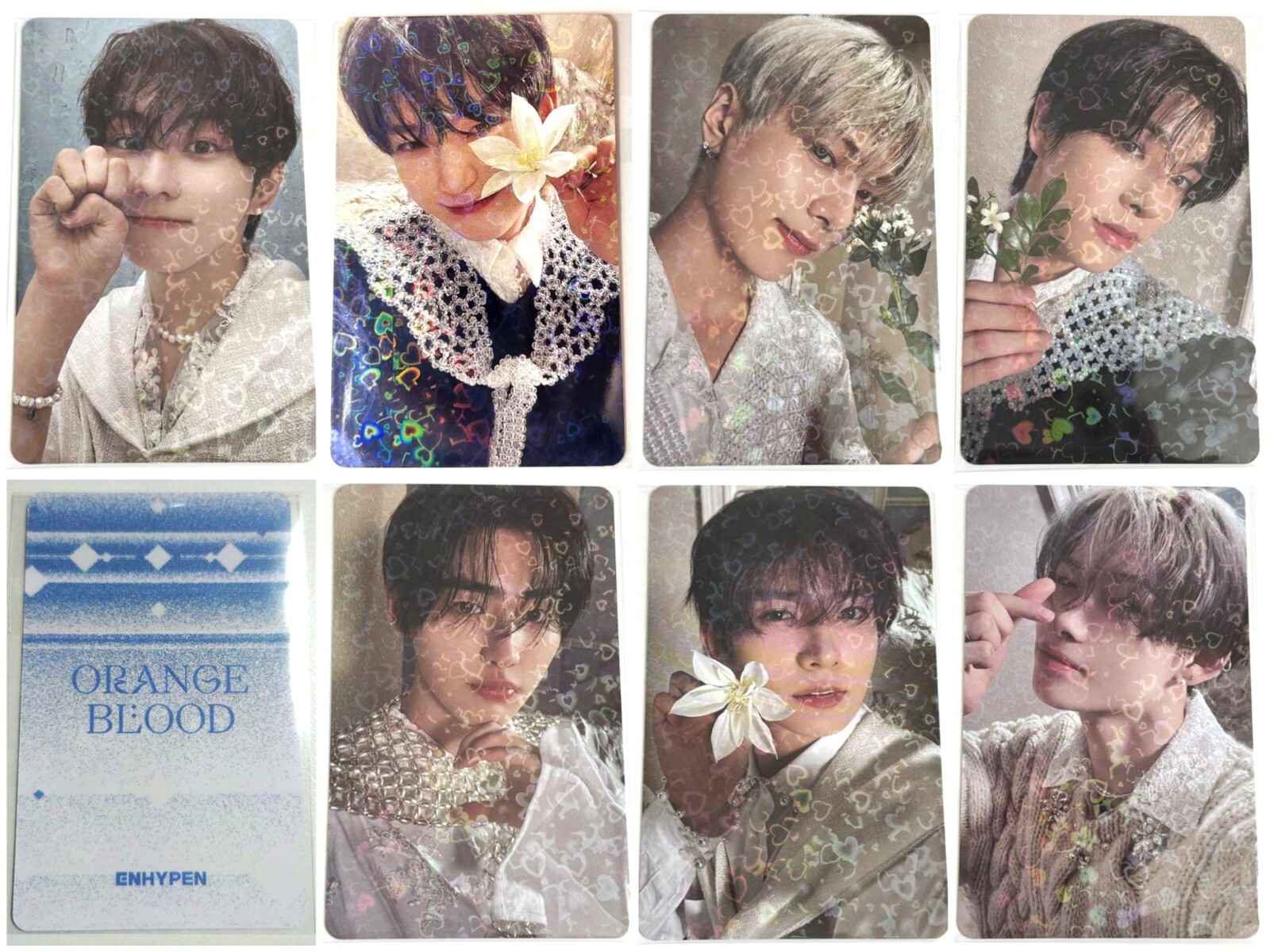 ENHYPEN Orange Blood Weverse JAPAN Limited Official Hologram ENHYPEN Orange Blood Weverse JAPAN Limited Official Hologram