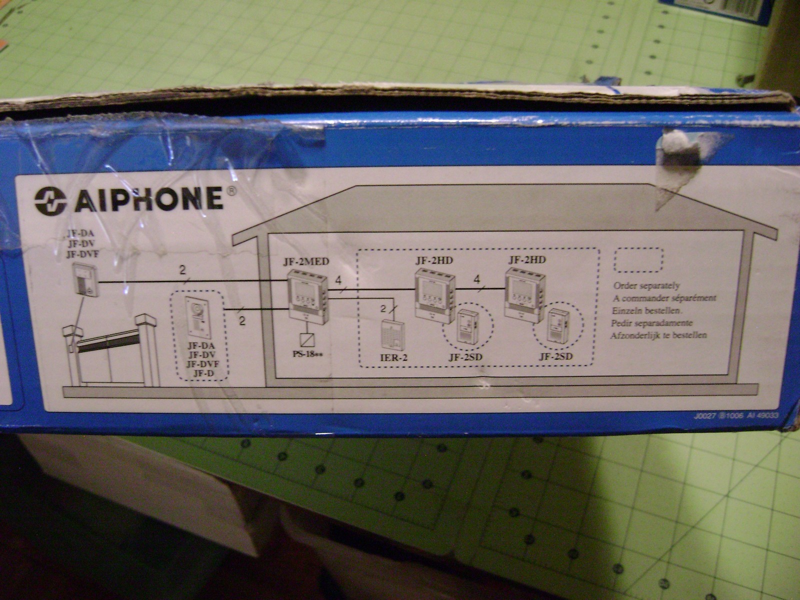 AIPHONE JFS-2AEDV Video Intercom Station Kit JP