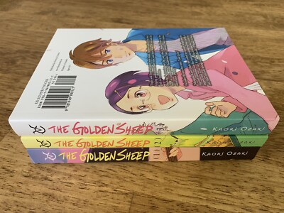 The Golden Sheep VOL 1-3 Manga (English, Vertical) COMPLETE LOT