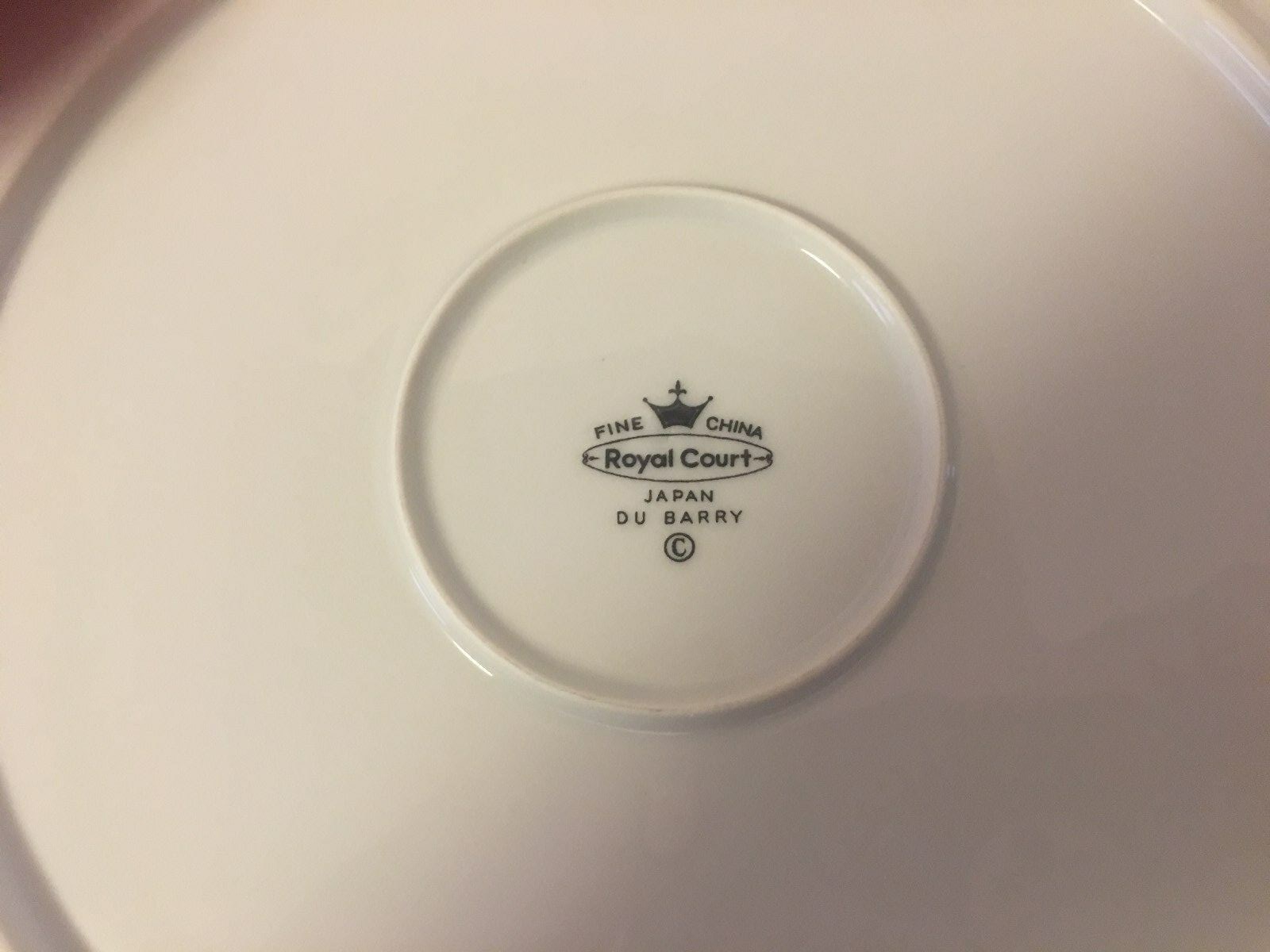 Royal Court Dubarry Fine China Serving Platter Pink Roses 12 inch