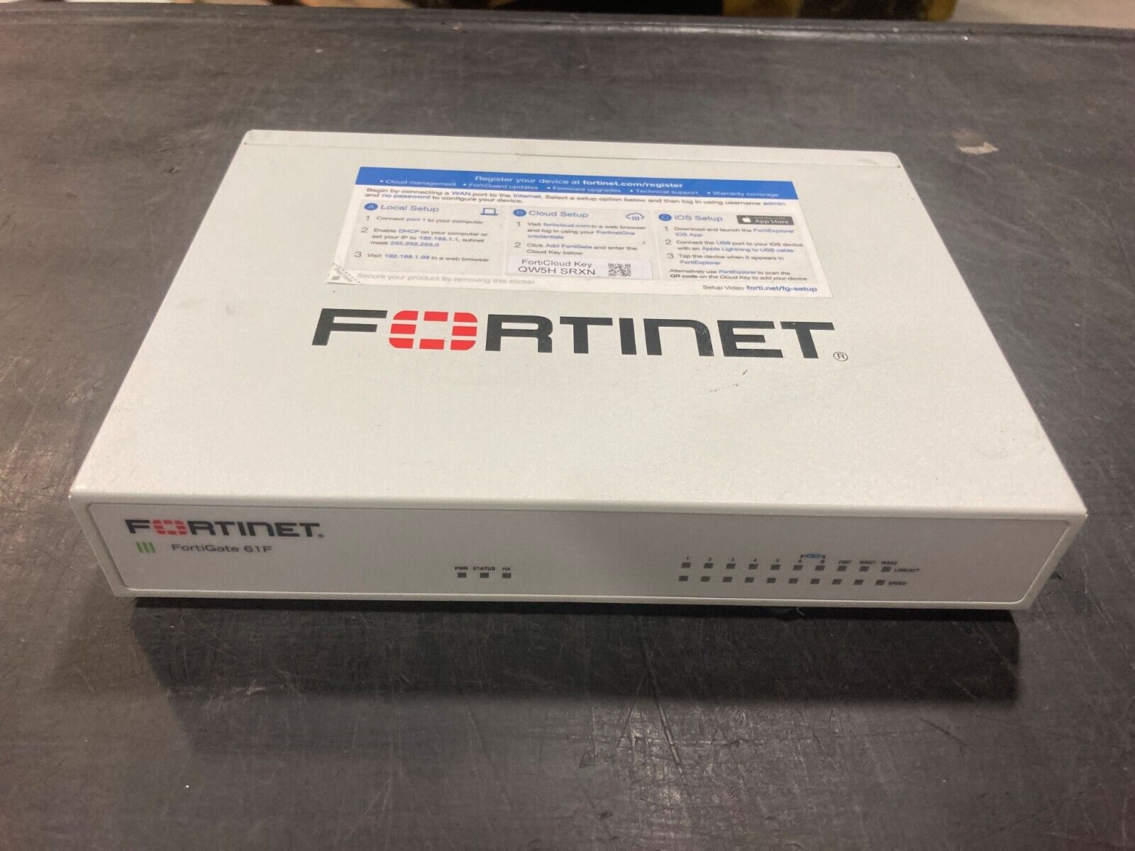 Fortinet FG-61F Firewall Network Security (Refurbished Fortinet FG-61F Firewall Network Security (Refurbished