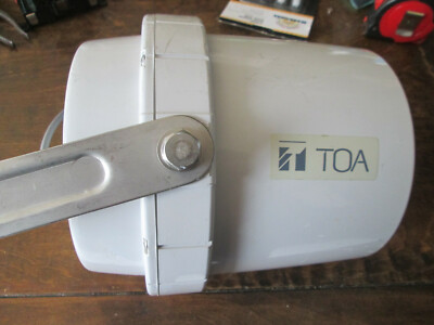3 - TOA WIDE RANGE OUTDOOR PAGING SPEAKER & MOUNT CS-64
