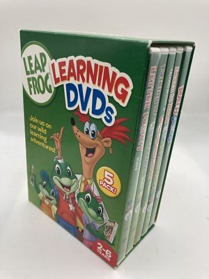【毎日値下】リープフロッグ Leap Frog　英語　DVD 5枚組 毎日値下】リープフロッグ Leap Frog 英語 DVD 5枚組 Leapfrog