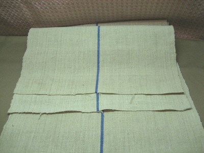 VINTAGE Grain sack fabric material 104