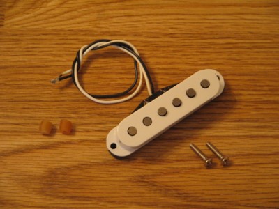 Fender USA White Single Coil Stratocaster Middle Pickup