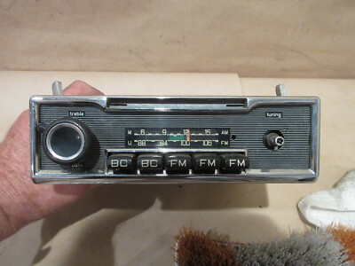 Vintage Becker Europa II Car Stereo - Classic AM/FM Radio