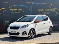 2017 Peugeot 108 1.2 PureTech Roland Garros Top! Euro 6 5dr HATCHBACK Petrol Man